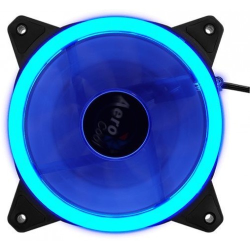 Вентилятор Aerocool Rev Blue 120x120mm 3-pin 15dB 153gr LED Ret