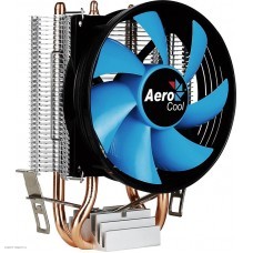 Устройство охлаждения (кулер) Aerocool Verkho 2 Soc-FM2+/AM2+/AM3+/AM4/1150/1151/1155/ 4-pin 15-25dB Al+Cu 110W 307gr Ret