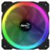 Вентилятор Aerocool Orbit 120x120mm 3-pin 14dB 153gr LED Ret
