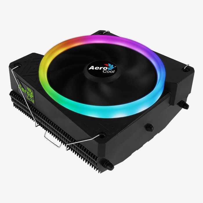 Устройство охлаждения (кулер) Aerocool Cylon 3 Soc-AM2+/AM3+/AM4/1150/1151/1155/ 4-pin 13-24dB Al+Cu 125W 480gr LED Ret