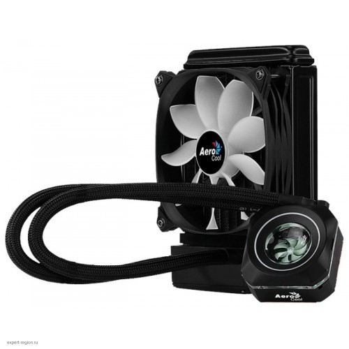 Устройство охлаждения (кулер) Aerocool Watercooler Pulse L120 F Soc-FM2+/AM2+/AM3+/AM4/1150/1151/1155/2011/ 4-pin 11-32dB Al+Cu 200W 756gr LED Ret