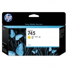 Картридж HP 745 130-ml Yellow Ink Cartridge F9J96A