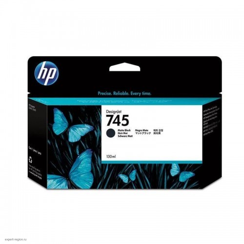 Картридж HP 745 130-ml Matte Black Ink Cartridge F9J99A