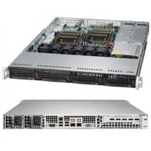 Корпус SuperMicro 1U 750W CSE-815TQC-R706CB