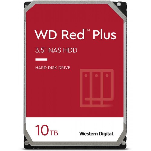 Жесткий диск WD Original SATA-III 10Tb WD101EFBX NAS Red Plus (7200rpm) 256Mb 3.5"