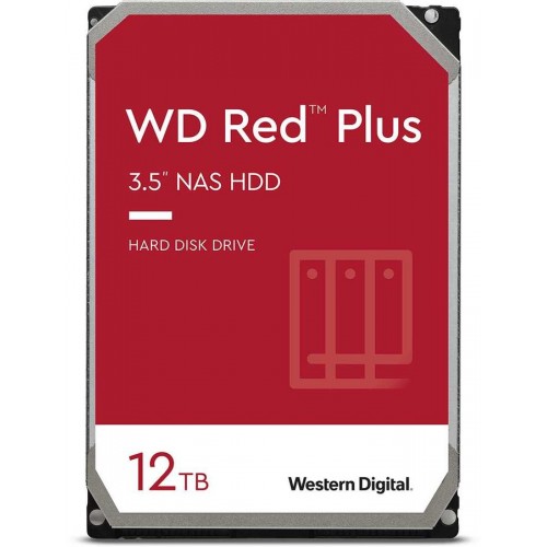 Жесткий диск WD Original SATA-III 12Tb WD120EFBX NAS Red Plus (7200rpm) 256Mb 3.5"