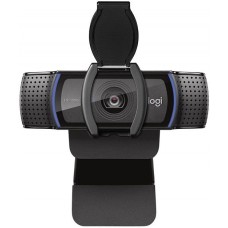 Камера Web Logitech HD Pro Webcam C920S черный 3Mpix USB2.0 с микрофоном для ноутбука