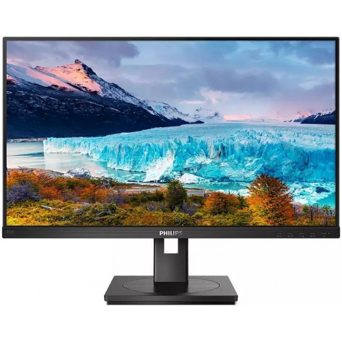 Монитор Philips 27" 272S1AE (00/01) черный IPS LED 4ms 16:9 DVI HDMI M/M матовая HAS Pivot 1000:1 250cd 178гр/178гр 1920x1080 D-Sub DisplayPort FHD USB 6.76кг