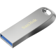 Флеш Диск Sandisk 64Gb Ultra Luxe SDCZ74-064G-G46 USB 3.0 серебристый/черный