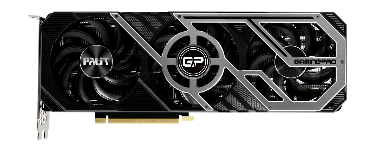 Видеокарта PALIT RTX3080 GAMINGPRO OC 10G GDDR6X 320bit 3-DP HDMI (NED3080S19IA-132AA)