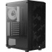 Корпус Aerocool Hive-G-BK-v2 (ATX, Glass Window, FRGB Fan x4, USB3.0 x2, USB2.0 x1)