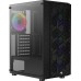 Корпус Aerocool Hive-G-BK-v2 (ATX, Glass Window, FRGB Fan x4, USB3.0 x2, USB2.0 x1)