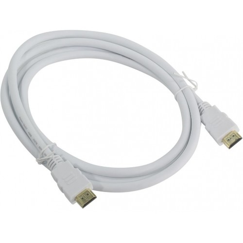 Кабель Aopen HDMI 19M/M ver 2.0, 1.8М, белый  <ACG711W-1.8M> ACG711W-1.8M