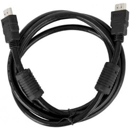 Кабель VCOM HDMI 19M/M ver:1.4+3D, 1,8m, 2 фильтра <VHD6020D-1.8MB> Blister VHD6020D-1.8MB