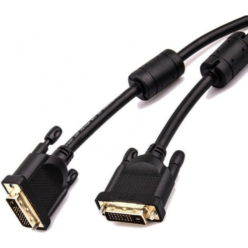 Кабель Aopen/Qust DVI (24+1) M/M  1.8m, 2 фильтра <ACG442GD-1.8M> ACG442GD-1.8M