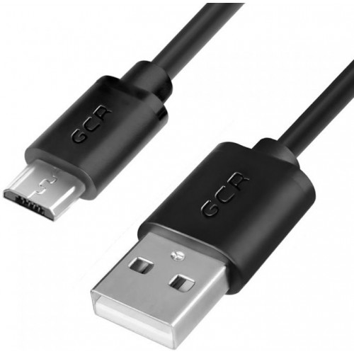 Кабель Greenconnect 0.15m USB 2.0, AM/microB 5pin, черный, 28/28 AWG, экран, армированный, морозостойкий, GCR-UA8MCB6-BB2S-0.15m GCR-UA8MCB6-BB2S-0.15m