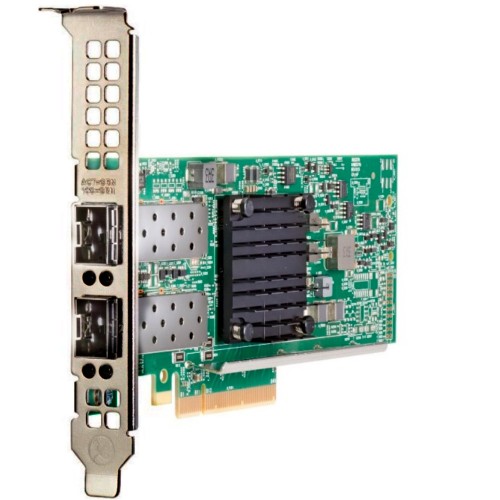 Сетевая карта HPE Ethernet Adapter, 537SFP+, 2x10Gb, PCIe(3.0), Broadcom, for DL360/DL380 Gen10
