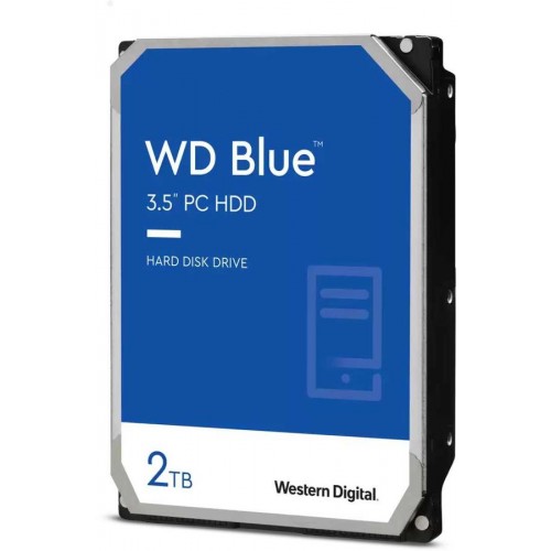 Накопитель 3.5" WD Original SATA-III 2Tb WD20EZBX Blue (7200rpm) 256Mb
