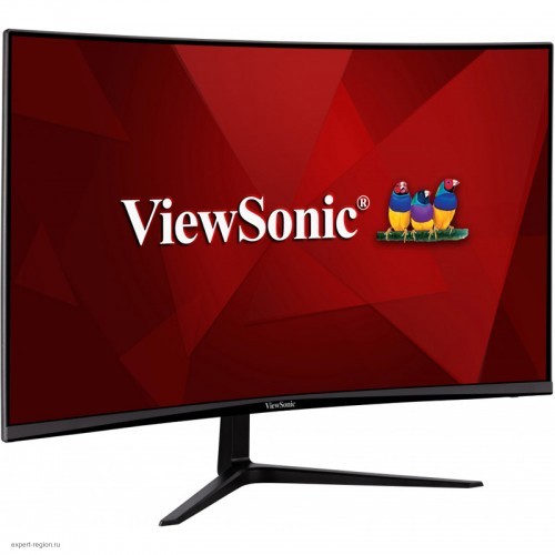 Монитор ViewSonic 31.5" VX3218-PC-MHD VA изогнутый, 1920x1080, 1ms, 300cd/m2, 178°/178°, 4000:1, 80Mln:1, 165Hz, HDMI*2, DP, колонки, AMD FreeSync, VESA, Black