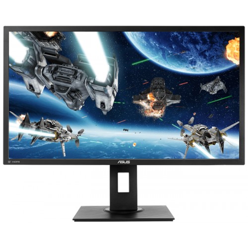 Монитор ASUS 28" VP28UQGL LED 4K ProGaming, 3840x2160, 1ms, 300cd/m2, 170°/160°, 100Mln:1, HDMI*2, DP, 60Hz, FreeSync, GamePlus Tec., HAS, Pivot, Swivel, Tilt, VESA, Black, 90LM03M0-B02170