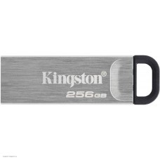 Флеш Диск Kingston 256Gb DataTraveler Kyson DTKN/256GB USB3.1 серебристый/черный