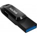 Флеш Диск Sandisk 512Gb Ultra Dual Drive Go SDDDC3-512G-G46 USB 3.1 черный