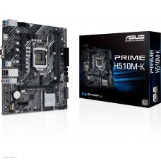 Материнская плата Asus PRIME H510M-K Soc-1200 Intel H510 2xDDR4 mATX AC`97 8ch(7.1) GbLAN+VGA+HDMI