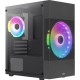 Корпус Aerocool Atomic Lite-G-BK-v2 черный без БП mATX 6x120mm 2x140mm 1xUSB2.0 2xUSB3.0 audio bott PSU