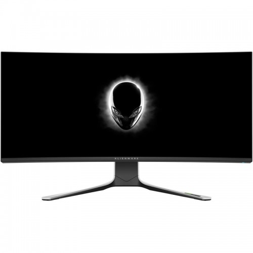 Монитор DELL Alienware AW3821DW, 37.5", FIPS, 3840x1600at 144Hz, 21:9,  450cd/m2, 1000:1, 178/178, HAS, 2*HDMI, DP, 5xUSB 3.2, Alien FX Lightning, G-Sync, Silver, 95% DCI-P3, 3 Y 3821-0827