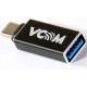 Переходник VCOM OTG USB 3.1 Type-C --> USB 3.0 Af (мет. корпус) CA431M