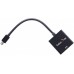 Кабель-переходник Telecom Mini DisplayPort (M) -> HDMI (F), 4K@60Hz, TA6056