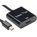 Кабель-переходник Telecom Mini DisplayPort (M) -> HDMI (F), 4K@60Hz, TA6056