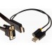 Кабель-переходник Telecom HDMI+audio+USB --> VGA_M/M 1,8м TA675-1.8M