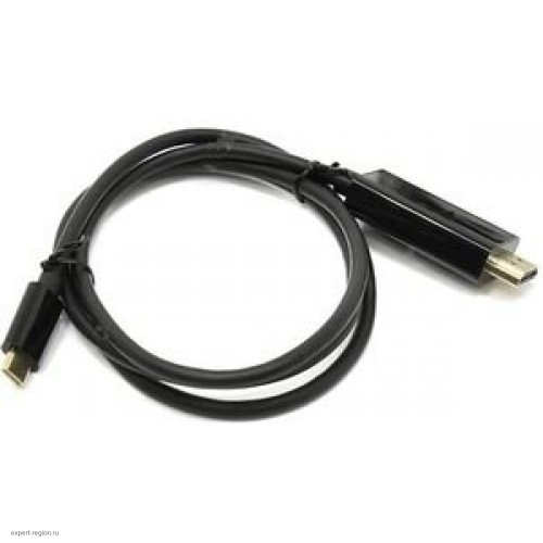 Кабель-адаптер VCOM USB 3.1 Type-Cm --> HDMI A(m) 3840x2160@30Hz, 1m CU423C-1M