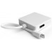 Адаптер-переходник Greenconnect Apple mini DisplayPort 20M > DisplayPort 20F/HDMI 19F/DVI 25+4F, GCR-MDP2DHD GCR-MDP2DHD