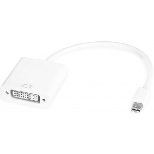 Адаптер-переходник Greenconnect Apple mini DisplayPort 20M > DVI 24+5F, GCR-MDP2DVI