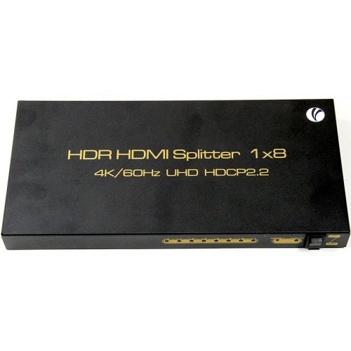 Разветвитель VCOM HDMI Splitter (1in -> 8out, ver2.0) DD428