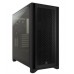 Корпус Corsair 4000D Airflow TG черный без БП ATX 4x120mm 4x140mm 1xUSB3.0 audio bott PSU