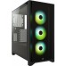 Корпус Corsair iCUE 4000X RGB белый без БП ATX 3x120mm 1x140mm 2xUSB3.0 audio bott PSU