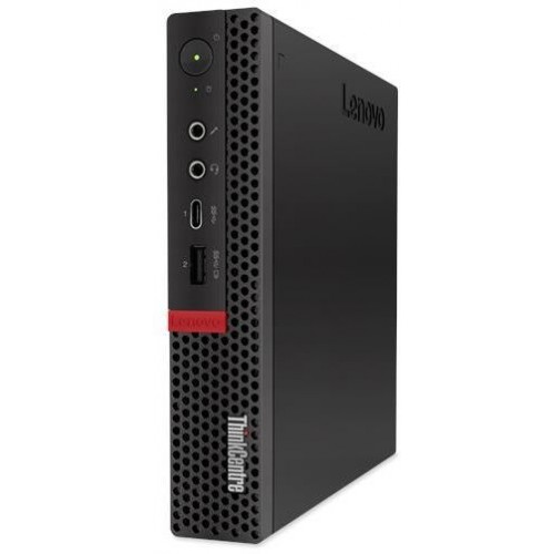 ПК Lenovo ThinkCentre M75q-1 slim Ryzen 5 PRO 3400GE (3.3)/16Gb/SSD512Gb/Vega 11/Windows 10 Professional 64/GbitEth/WiFi/BT/65W/клавиатура/мышь/черный