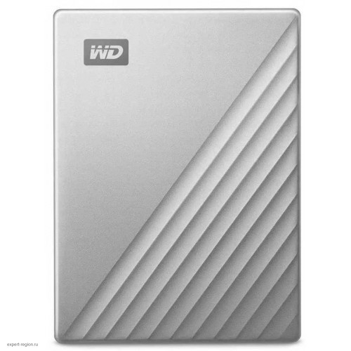 Жесткий диск WD Original USB-C 2Tb WDBC3C0020BSL-WESN My Passport Ultra 2.5" серебристый