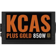 Блок питания Aerocool ATX 850W KCAS PLUS GOLD 850W ARGB 80+ gold 24+2x(4+4) pin APFC 120mm fan color LED 8xSATA RTL