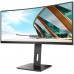 Монитор 34" AOC CU34P2A Curved 1500R 3440x1440@100Hz VA LED 21:9 1ms 2*HDMI DP 4*USB3.0 50M:1 3000:1 178/178 300cd Speakers HAS Tilt Swivel Black-Red