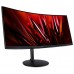 Монитор 34" ACER Nitro EI342CKRPbmiippx,21:9, VA, HDR 400,3440x1440, 144Hz DP, 1ms, 400 nits, 3000:1, 2xHDMI  + 2xDP + Колонки 2Wx2, FreeSync Premium Pro, Black Curved 1500R