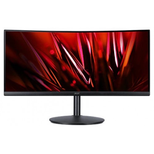 Монитор 34" ACER Nitro EI342CKRPbmiippx,21:9, VA, HDR 400,3440x1440, 144Hz DP, 1ms, 400 nits, 3000:1, 2xHDMI  + 2xDP + Колонки 2Wx2, FreeSync Premium Pro, Black Curved 1500R