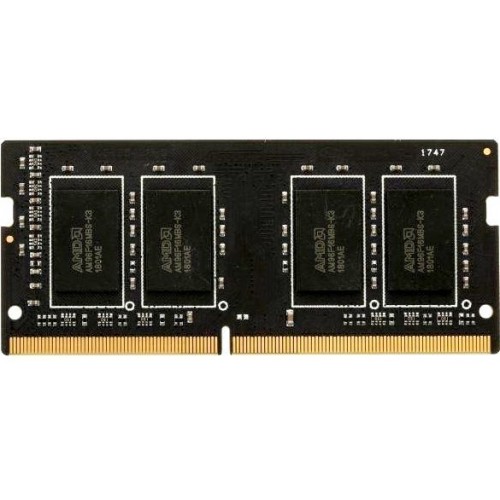 Память DDR4 8Gb 2666MHz AMD R748G2606S2S-UO OEM PC4-21300 CL16 SO-DIMM 260-pin 1.2В