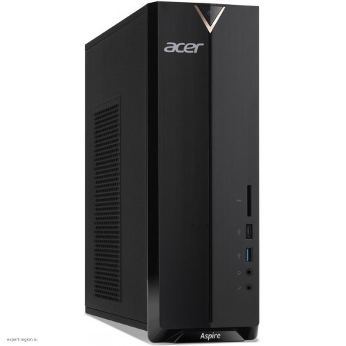 Компьютер Acer Aspire XC-895 SFF i3 10100 (3.6)/4Gb/1Tb 7.2k/SSD128Gb/UHDG 630/CR/Windows 10/GbitEth/180W/черный