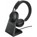 Гарнитура беспроводная Jabra Evolve2 65, Link380a MS Stereo Stand Black 26599-999-989