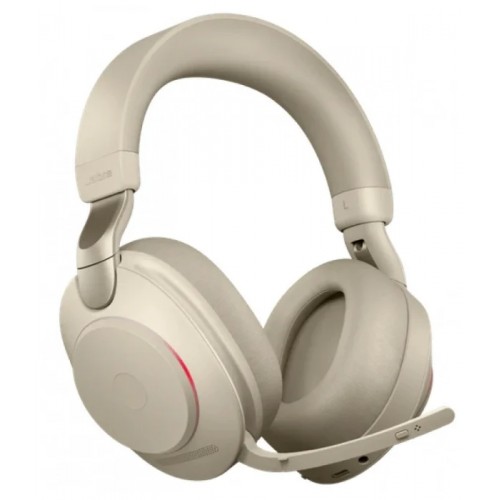 Гарнитура беспроводная Jabra Evolve2 85, Link380c UC Stereo Beige 28599-989-898