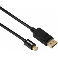 Кабель Hama 00054563 DisplayPort (m) miniDisplayPort (m) 1.8м черный блистер